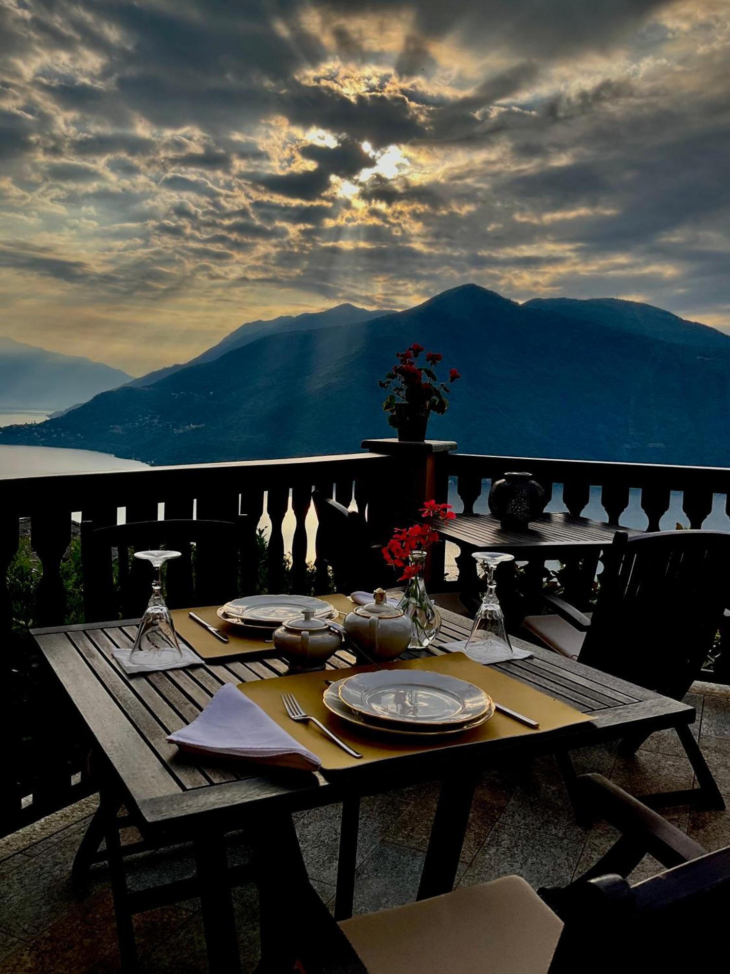 Villa Diomira Cannobio Bagian luar foto