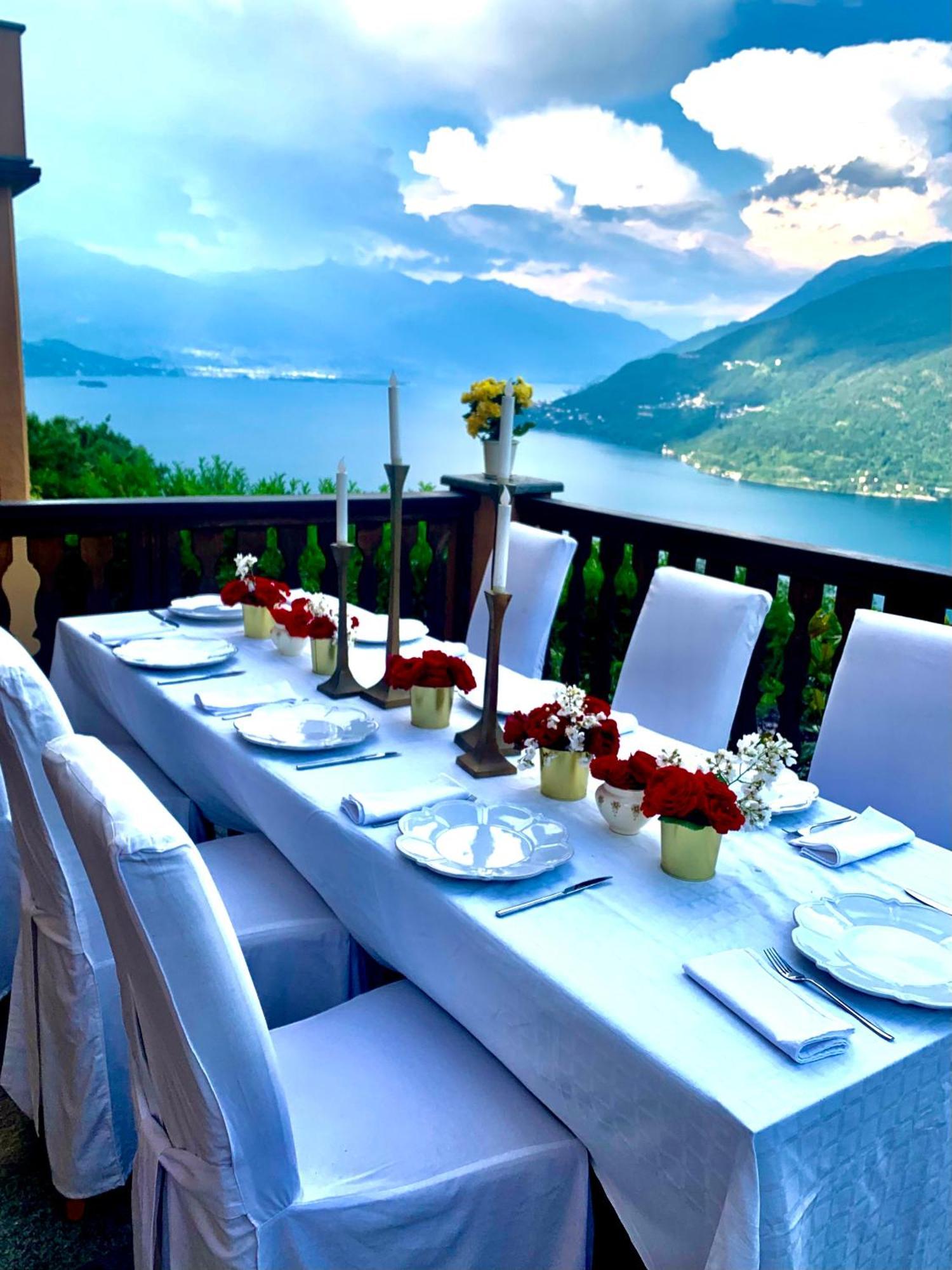 Villa Diomira Cannobio Bagian luar foto