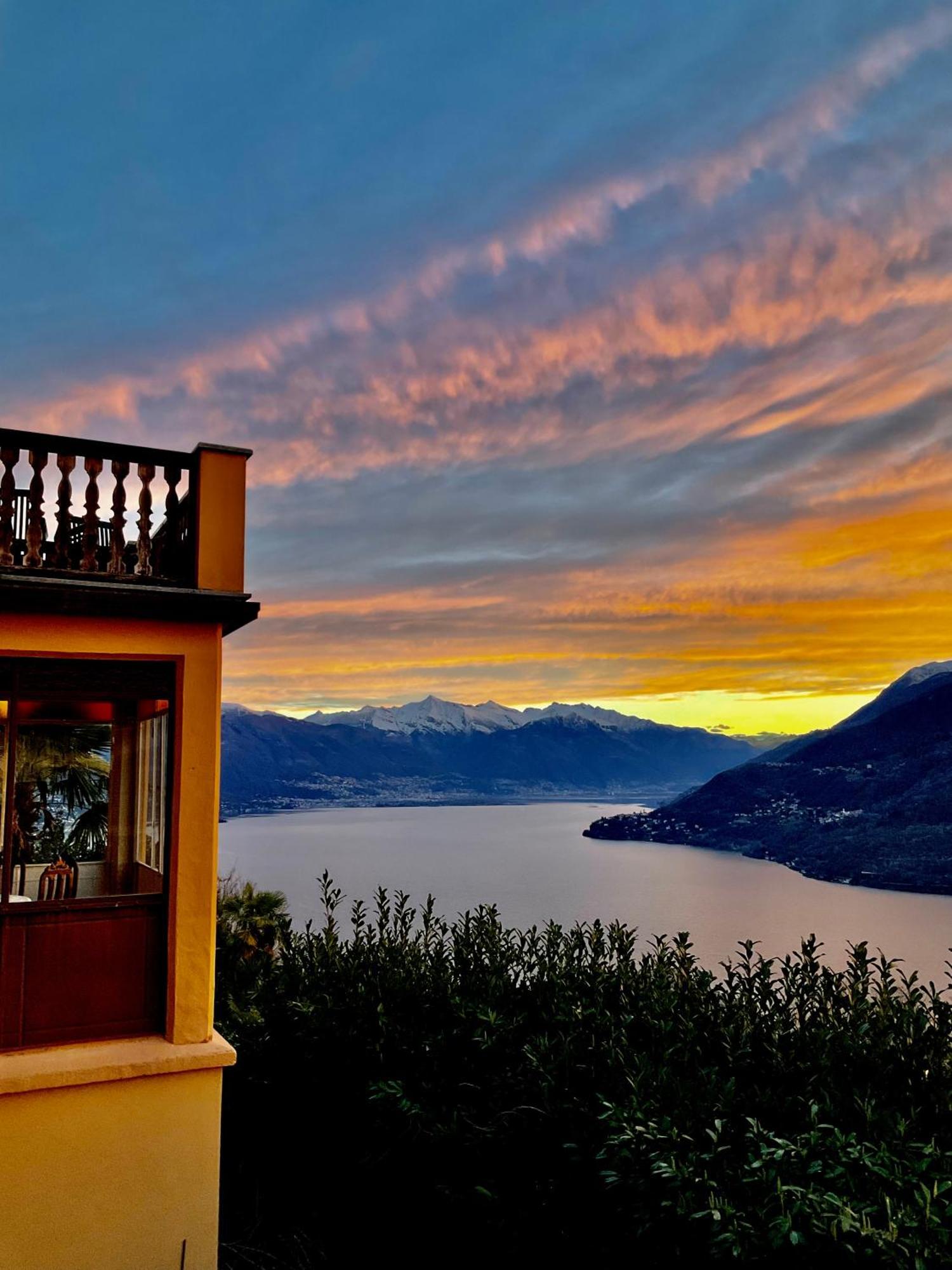 Villa Diomira Cannobio Bagian luar foto