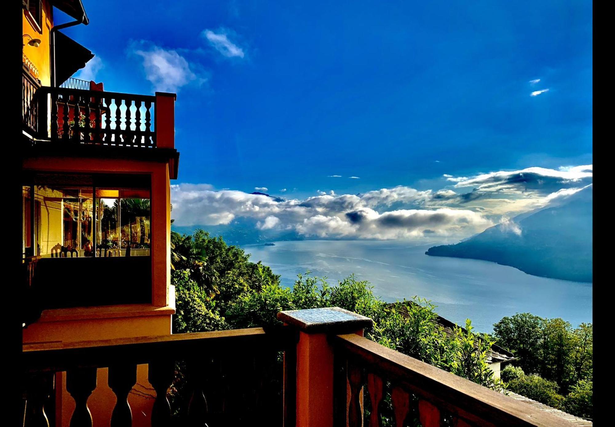 Villa Diomira Cannobio Bagian luar foto